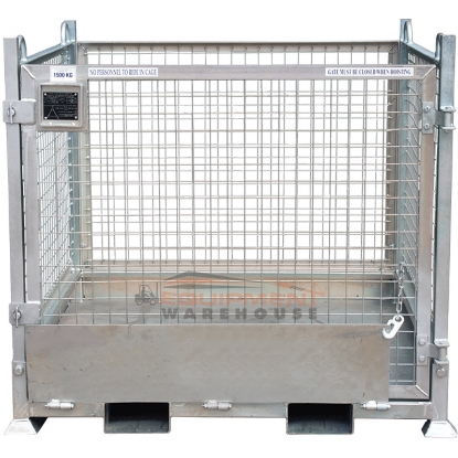 Picture of Crane Goods Cage with Ramp 1200mm 1000kg